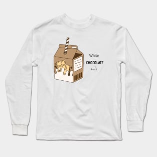 White Chocolate Milk Long Sleeve T-Shirt